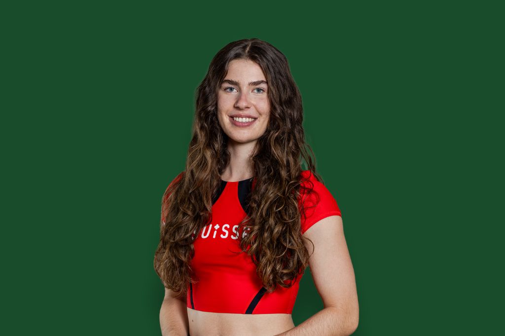 Portrait von Lucia Acklin - Leichtathletik, Teil der Brunos Talents.