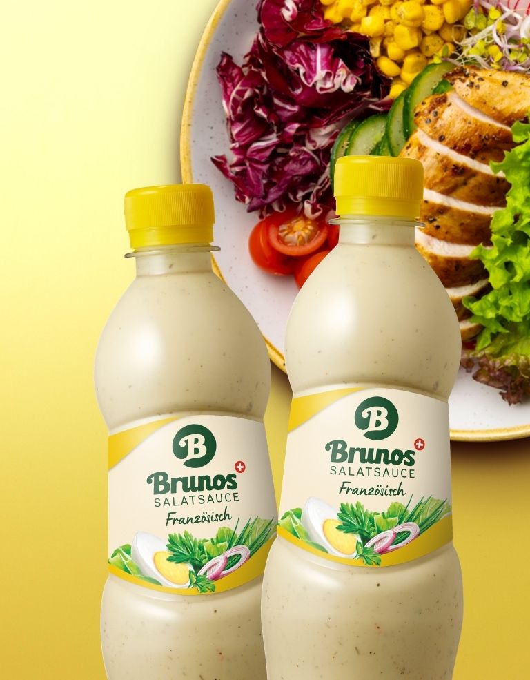 Brunos Duopack: Zwei Salatsaucen zum Vorteilspreis.